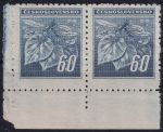 Obrázek k výrobku 50049 - 1945, ČSR II, 0376, Výplatní známka: Lipová ratolest ✶✶ ⊟ L H