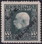 Obrázek k výrobku 50181 - 1915, Rakousko-uherská polní pošta (Všeobecné vydání), 10, Známky Bosny ✶