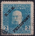 Obrázek k výrobku 50190 - 1915, Rakousko-uherská polní pošta (Všeobecné vydání), 02, Známky Bosny ⊙
