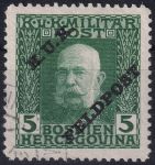 Obrázek k výrobku 50192 - 1915, Rakousko-uherská polní pošta (Všeobecné vydání), 02, Známky Bosny ⊙
