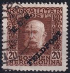 Obrázek k výrobku 50194 - 1915, Rakousko-uherská polní pošta (Všeobecné vydání), 05, Známky Bosny ⊙