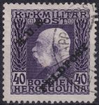 Obrázek k výrobku 50196 - 1915, Rakousko-uherská polní pošta (Všeobecné vydání), 09, Známky Bosny ⊙