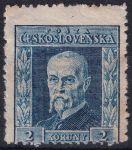 Obrázek k výrobku 50266 - 1925, ČSR I, 0191P7, Výplatní známka: 75. narozeniny T. G. Masaryka (rytina) ✶✶