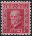 Obrázek k výrobku 50276 - 1925, ČSR I, 0199P6x, Výplatní známka: 75. narozeniny T. G. Masaryka (rytina) ✶✶ o H