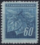 Obrázek k výrobku 50303 - 1945, ČSR II, 0376VV, Výplatní známka: Lipová ratolest ✶✶
