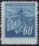 Obrázek k výrobku 50304 - 1945, ČSR II, 0376VV, Výplatní známka: Lipová ratolest ✶✶