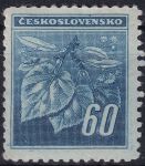 Obrázek k výrobku 50308 - 1945, ČSR II, 0376VV, Výplatní známka: Lipová ratolest ✶✶