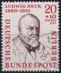 Obrázek k výrobku 50368 - 1958, Berlín, 165, Muži z historie Berlína (II): Prof. Dr. Ernst Reuter ⊙