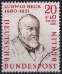 Obrázek k výrobku 50369 - 1957, Berlín, 168, Muži z historie Berlína (II): Prof. Ludwig Heck ⊙