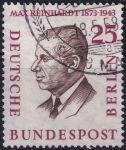 Obrázek k výrobku 50370 - 1958, Berlín, 167, Muži z historie Berlína (II): Friedrich Daniel Ernst Schleiermacher ⊙