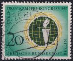Obrázek k výrobku 50379 - 1957, Berlín, 176, Den poštovní známky, Výstava poštovních známek \"BEPHILA\", Berlín ⊙