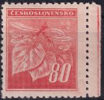 Obrázek k výrobku 50417 - 1945, ČSR II, 0377VV, Výplatní známka: Lipová ratolest ✶✶