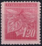 Obrázek k výrobku 50436 - 1945, ČSR II, 0378VV, Výplatní známka: Lipová ratolest ✶✶