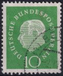 Obrázek k výrobku 50441 - 1959, Berlín, 183, Výplatní známka: Spolkový prezident Prof. Dr. Theodor Heuss ⊙