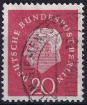 Obrázek k výrobku 50442 - 1959, Berlín, 183, Výplatní známka: Spolkový prezident Prof. Dr. Theodor Heuss ⊙