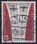 Obrázek k výrobku 50445 - 1959, Berlín, 185, Výplatní známka: Spolkový prezident Prof. Dr. Theodor Heuss ⊙