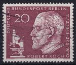 Obrázek k výrobku 50452 - 1960, Berlín, 191, 50. výročí úmrtí Roberta Kocha ⊙