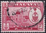 Obrázek k výrobku 50465 - 1960, Malajsko - Penang, 057, Výplatní známka: Znaky a zemské pohledy - Rýžové pole ⊙