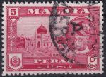 Obrázek k výrobku 50475 - 1957, Malajsko - Perak, 105, Výplatní známka: Znaky a zemské pohledy - Rýžové pole ⊙