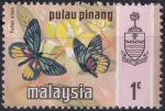 Obrázek k výrobku 50478 - 1960, Malajsko - Penang, 062, Výplatní známka: Znak a zemské pohledy ✶✶