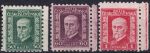 Obrázek k výrobku 50529 - 1926/1927, ČSR I, 0206/0208, Výplatní známka: 75. narozeniny T. G. Masaryka (pozměněná kresba) ✶✶ o L