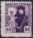 Obrázek k výrobku 50548 - 1920, ČSR I, 0162VV, Výplatní známka: Husita (Jan Hus) ✶