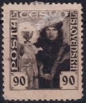 Obrázek k výrobku 50551 - 1920, ČSR I, 0163VV, Výplatní známka: Husita (Jan Hus) ✶