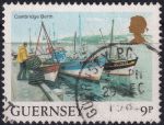 Obrázek k výrobku 50603 - 1984, Guernsey, 0290A, Výplatní známka: Pohledy na Guernsey - Cambridge Berth ⊙