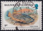 Obrázek k výrobku 50618 - 1984, Guernsey, 0313, 150. výročí úmrtí Johna Doyla: Poštovní spojení mezi ostrovy ⊙