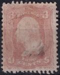 Obrázek k výrobku 50751 - 1861, USA, 0018IIxf, Výplatní známka: Prezidenti a politikové - George Washington ⊙