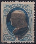 Obrázek k výrobku 50760 - 1863, USA, 0036IIvb, Výplatní známka: Prezidenti a politici - Benjamin Franklin ⊙