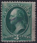 Obrázek k výrobku 50775 - 1870, USA, 0038IIxb, Výplatní známka: Prezidenti a politici - George Washington ⊙