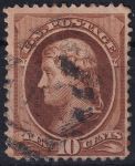 Obrázek k výrobku 50779 - 1870, USA, 0036Ixb, Výplatní známka: Prezidenti a politici - Benjamin Franklin ⊙