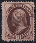 Obrázek k výrobku 50780 - 1870, USA, 0041Iva, Výplatní známka: Prezidenti a politici - Thomas Jefferson ⊙