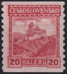 Obrázek k výrobku 50798 - 1927, ČSR I, 0208VV, Výplatní známka: 75. narozeniny T. G. Masaryka (pozměněná kresba) ✶✶