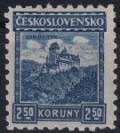 Obrázek k výrobku 50806 - 1926, ČSR I, 0212, Výplatní známka: Hrady, krajiny, měst - Karlštejn ✶✶