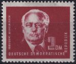 Obrázek k výrobku 50814 - 1950, NDR, 0252a, Výplatní známka: Prezident Wilhelm Pieck (I) ✶✶