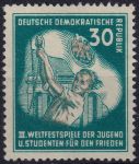 Obrázek k výrobku 50842 - 1951, NDR, 0289, Světový festival mládeže a studentů, Berlín ✶✶