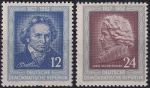 Obrázek k výrobku 50850 - 1952, NDR, 0300/0301, 125. výročí úmrtí Ludwiga van Beethovena ✶✶