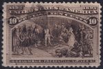 Obrázek k výrobku 50974 - 1893, USA, 0079, 400. výročí objevení Ameriky Kryštofem Kolumbem, Kolumbova světová výstava v Chicagu, IL: Kolumbus má znovu přízeň španělského královského páru ⊙