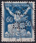 Obrázek k výrobku 51293 - 1920, ČSR I, 0157APV, Výplatní známka: Osvobozená republika ⊙