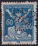 Obrázek k výrobku 51295 - 1920, ČSR I, 0157Ap, Výplatní známka: Osvobozená republika ⊙