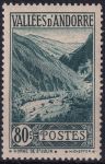 Obrázek k výrobku 51327 - 1939, Andorra (Francouzská pošta), 0070, Výplatní známka: Krajinky - Soutěska u St. Juliá ✶✶