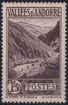 Obrázek k výrobku 51328 - 1941, Andorra (Francouzská pošta), 0077, Výplatní známka: Krajinky - Soutěska u St. Juliá ✶✶