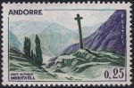 Obrázek k výrobku 51358 - 1955, Andorra (Francouzská pošta), 0145, Výplatní známka: Krajinky - Lázně Les Escadles ✶✶