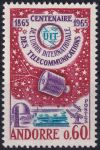 Obrázek k výrobku 51363 - 1961, Andorra (Francouzská pošta), 0169, Výplatní známka: Krajinky - Gotický kříž u Maritxellu ✶✶