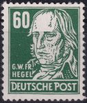 Obrázek k výrobku 51413 - 1952, NDR, 0335vbXI, Výplatní známka: Osobnosti politiky, umění a vědy - Friedrich Engels, publicista, socialista ✶✶