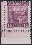 Obrázek k výrobku 51499 - 1927, ČSR I, 0219, Výplatní známka: Hrady, krajiny, měst - Strahovský klášter ✶✶ P D