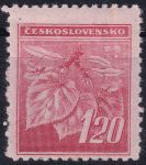 Obrázek k výrobku 51506 - 1945, ČSR II, 0378VV, Výplatní známka: Lipová ratolest ✶✶