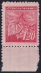 Obrázek k výrobku 51508 - 1945, ČSR II, 0378VV, Výplatní známka: Lipová ratolest ✶✶ o H